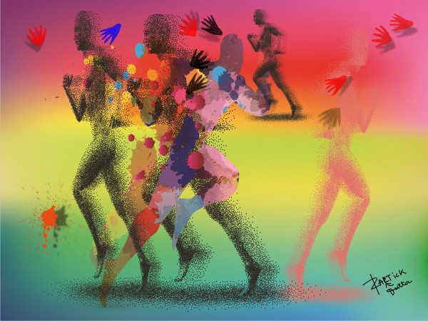 Run of mind  by kartick dutta 